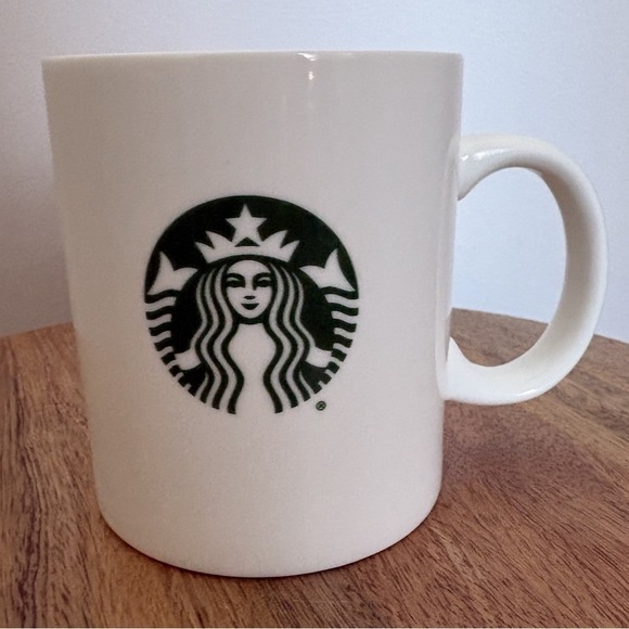 Starbucks Other - 2015 Starbucks Classic Logo White Green‎ Mermaid Siren Coffee Mug 12 oz